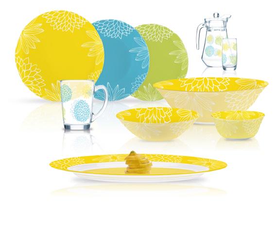 Столовий сервіз Luminarc Simply Gardenia 46 пр. (N2225) Столовий сервіз Luminarc Simply Gardenia 46 пр. (N2225)