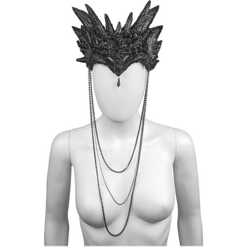 Тиара-корона Королева Драконов SETA Decor 23-528BLK