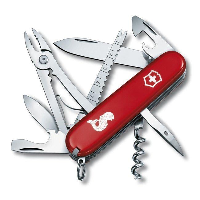 Мультитул Victorinox Swiss Army Angler 1.3653.72 Червоний (58-79-Vx13653.72)