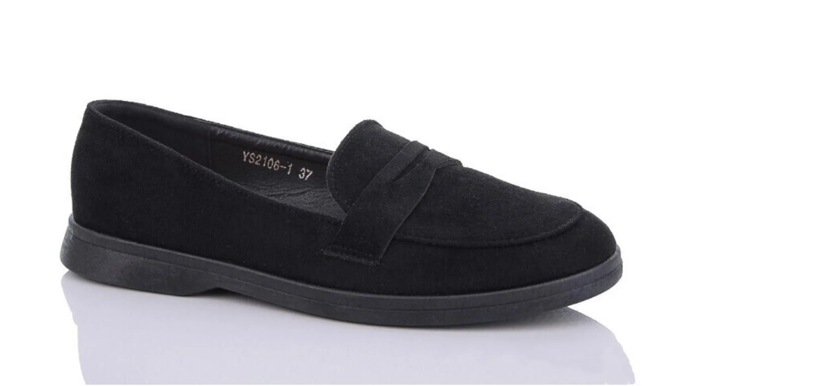 Лоферы женские Swin Shoes YS2106-1 р. 37 Черный