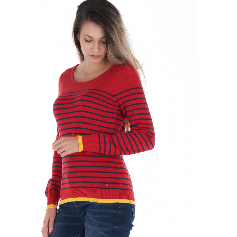 Светр жіночий Lee Cooper 20495535 S Червоний - фото 3