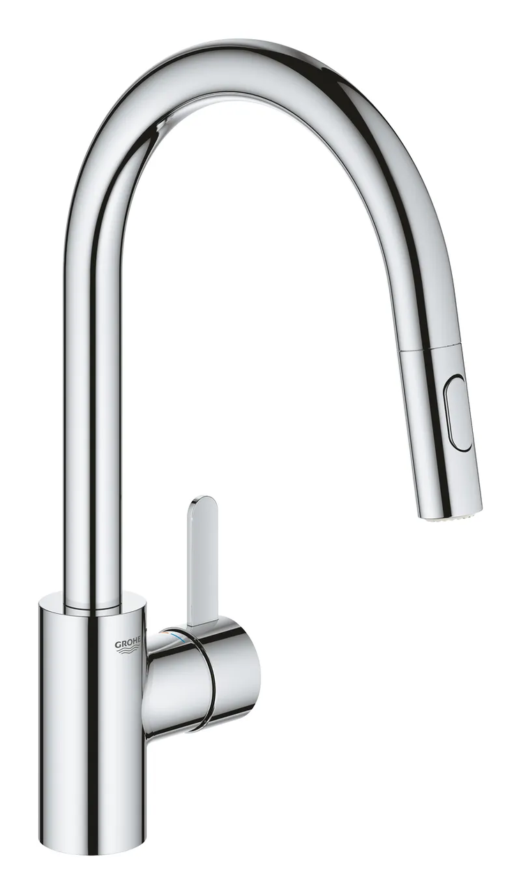 Смеситель для кухни Grohe Eurosmart Cosmopolitan с выдвижным изливом (31481001) Смеситель для кухни Grohe Eurosmart Cosmopolitan с выдвижным изливом (31481001)