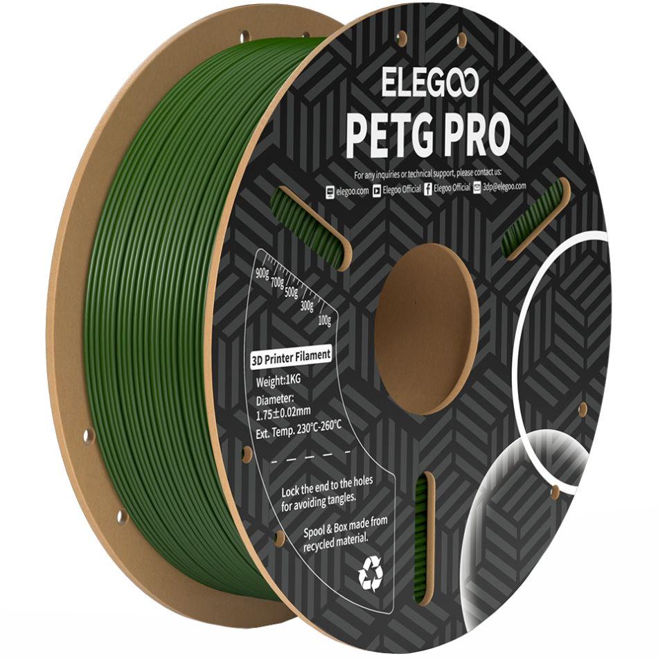 Филамент ELEGOO PETG PRO 1 кг 1,75 мм Оливково-зеленый (50.203.0449)