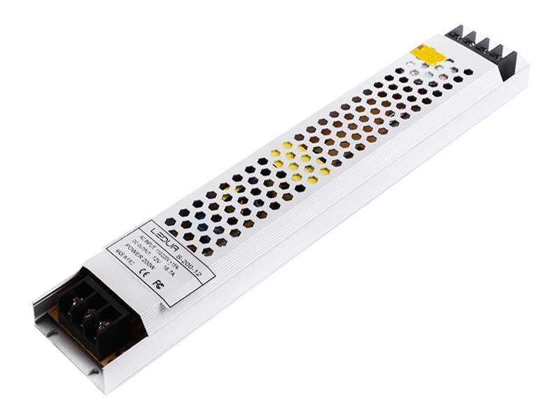 Блок живлення LEDUA IP20 long ULTRA 12V 200W (23500338)