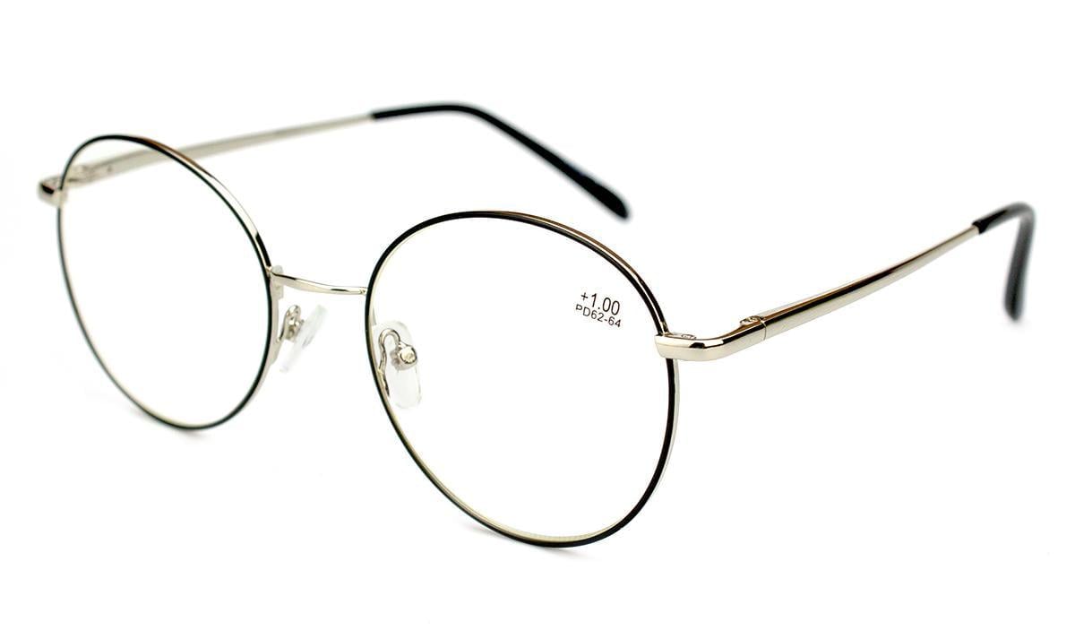 Окуляри для зору в металевій оправі Verse 319142S-1-C1 blueblocker +2,50