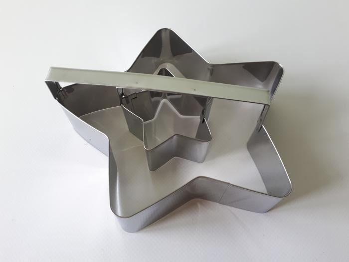 Форма для выпечки печенья каттер Вырубка Звезда металлическая L 15,5/6 см (18529) - фото 2 Форма для выпечки печенья каттер Вырубка Звезда металлическая L 15,5/6 см (18529) - фото 2