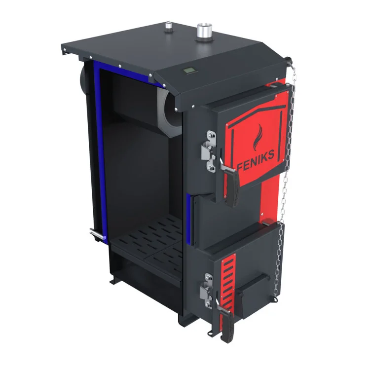 Котел твердопаливний Feniks A 16 кВт з ручним управлінням (F.FAM16) - фото 5