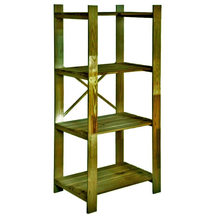 Этажерка для бани/сауны из дерева Бербера Сиена (БЭТ-000505)