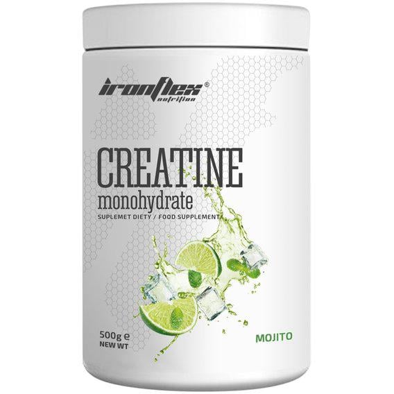 Креатин моногидрат IronFlex Creatine Monohydrate 500 г 200 порций Mojito