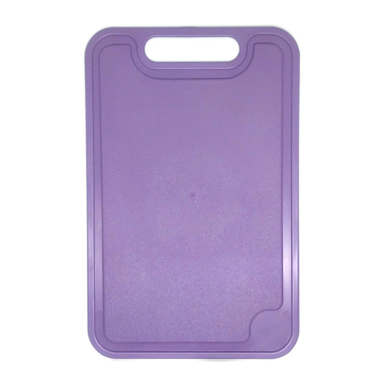 Дошка обробна кухонна пластикова 19х29 см Фіолетовий (201661)