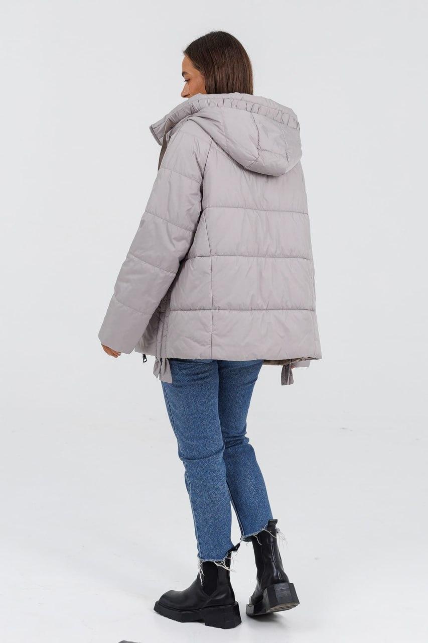Куртка жіноча 236d на флісі р. 50 Айворі - фото 4 Куртка жіноча 236d на флісі р. 50 Айворі - фото 4