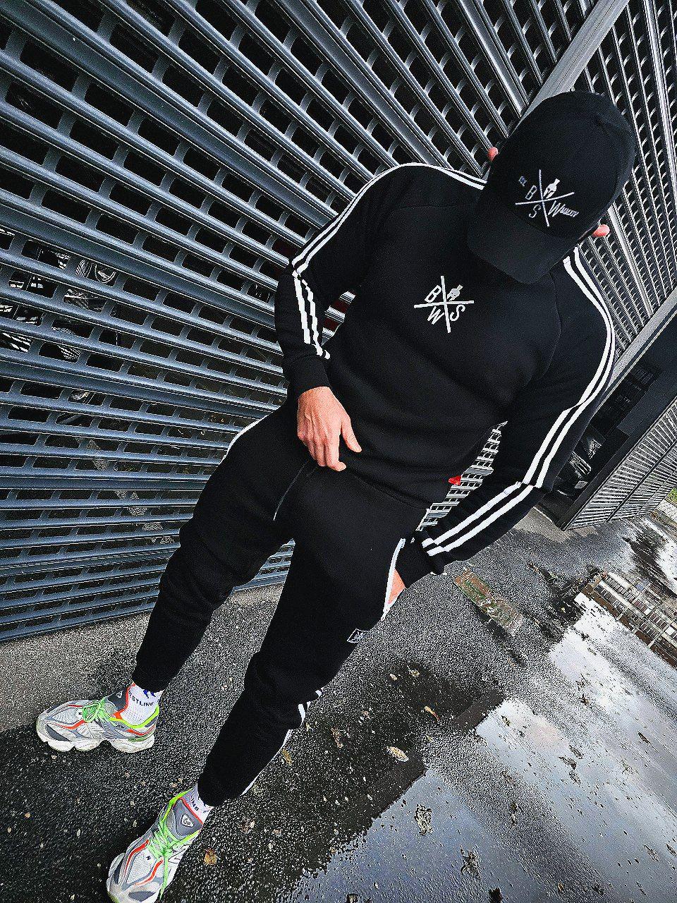 Костюм мужской Пунишер тонкий S Черный (24389080) - фото 4