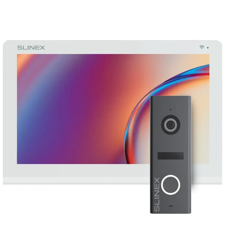 Комплект видеодомофона Slinex Nexo 7 Cloud с ML-17HD White/Graphite (3081177297) Комплект видеодомофона Slinex Nexo 7 Cloud с ML-17HD White/Graphite (3081177297)