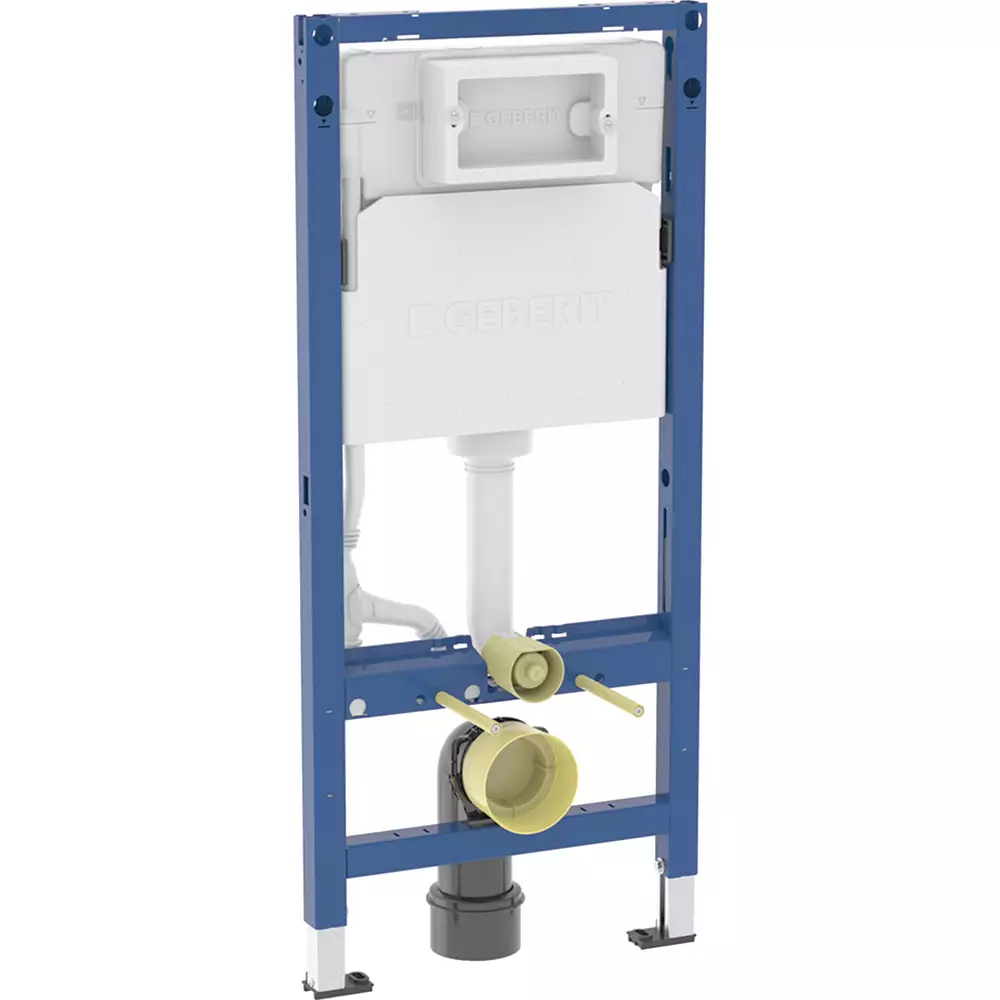 Инсталляция для подвесного унитаза Geberit Duofix 111.153.00.3 со смывным бачком Delta 12 см (34833864)