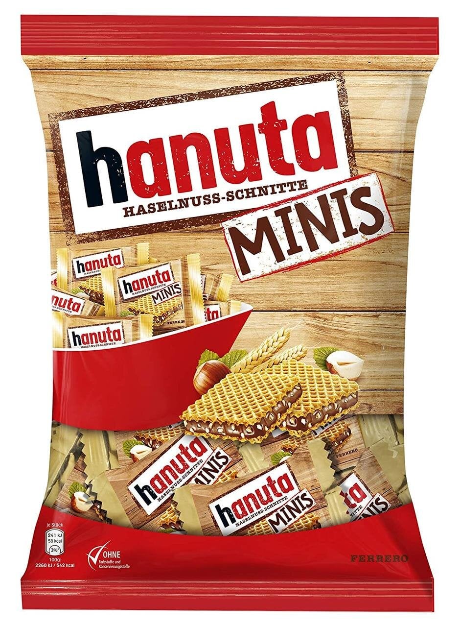 Вафли Hanuta haselnuss-schnitte minis 200 г (1630018576)