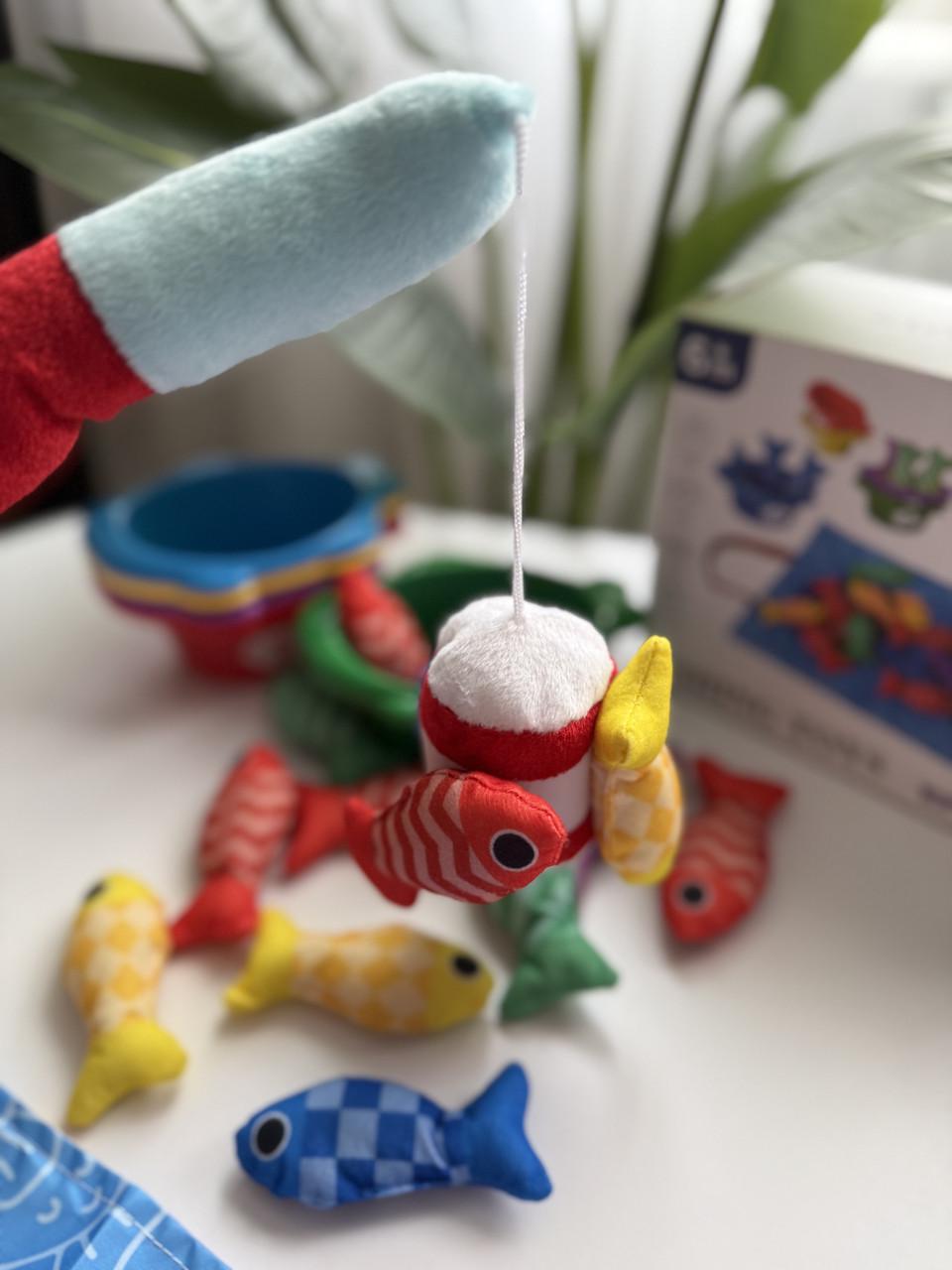 Іграшка для малюків Рибалка з різнокольоровими рибками (108) - фото 9 Іграшка для малюків Рибалка з різнокольоровими рибками (108) - фото 9