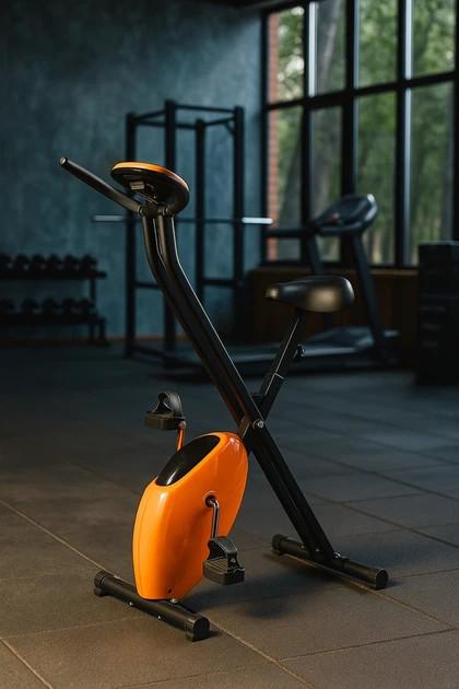Велотренажер складной X-frame TECOFIT Оранжевый (JC-K15) - фото 6 Велотренажер складной X-frame TECOFIT Оранжевый (JC-K15) - фото 6
