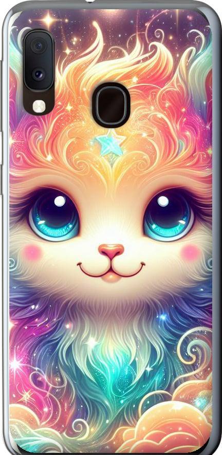 Чехол на Samsung Galaxy A20e A202F Сказочный котенок (5813u-1709-42517) Чехол на Samsung Galaxy A20e A202F Сказочный котенок (5813u-1709-42517)