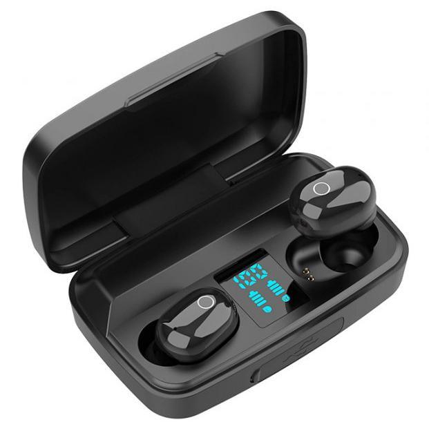 Наушники Air J16 TWS стерео Bluetooth с боксом для зарядки Черный (ws51241)