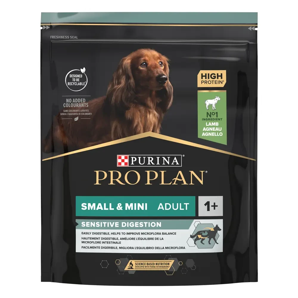 Сухой корм для собак Pro Plan Small & Mini Sensitive Digestion 700 г ягненка