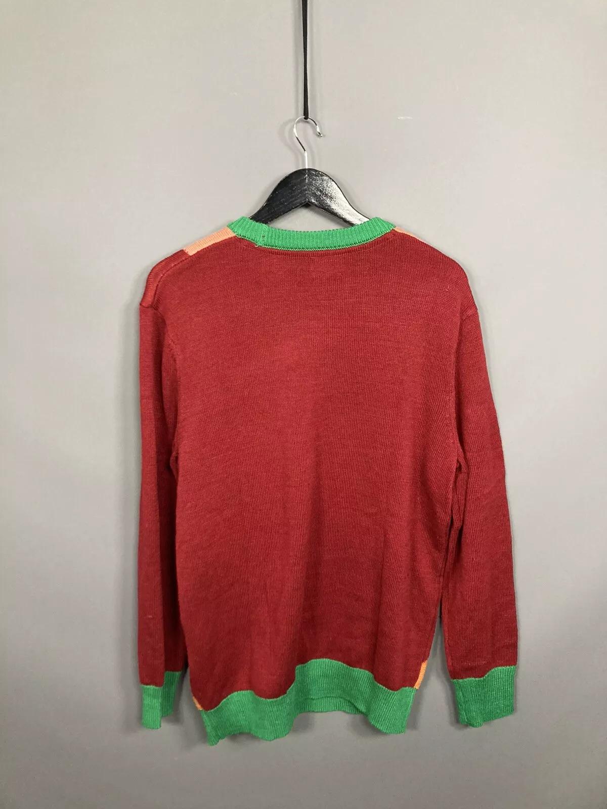 Свитер L Бордовый (8813454wer) - фото 3 Свитер L Бордовый (8813454wer) - фото 3