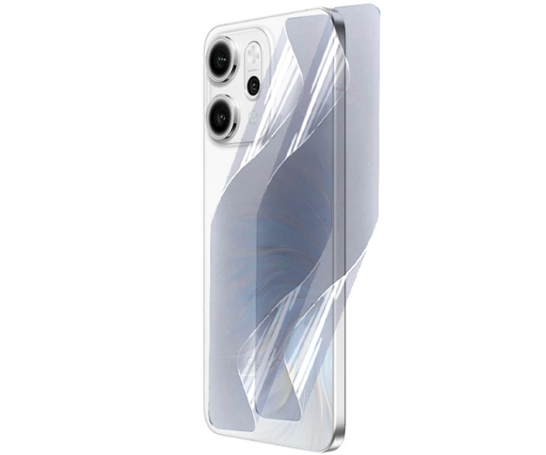 Пленка противоударная гидрогелевая Hydrogel Film для Oppo Reno14 Pro на заднюю панель Transparent