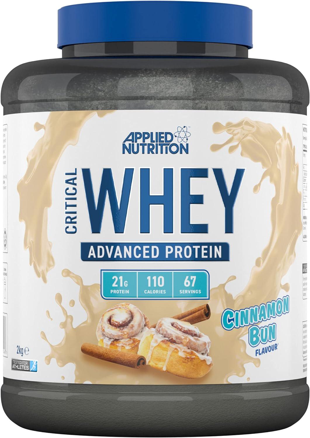 Протеин Applied Nutrition Critical Whey Protein Powder Cinnamon Bun 2 кг