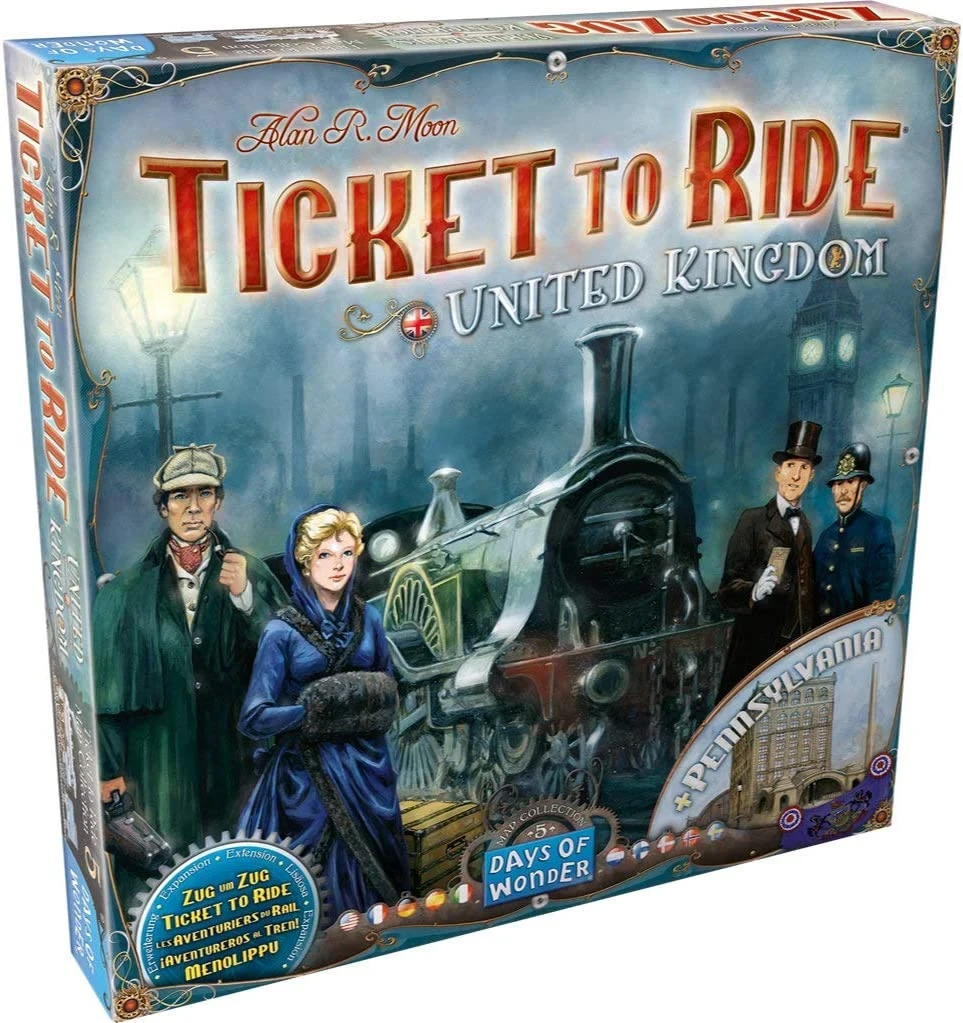 Настольная игра "Ticket to Ride: United Kingdom&Pennsylvania" дополнение (2045159903) Настольная игра "Ticket to Ride: United Kingdom&Pennsylvania" дополнение (2045159903)