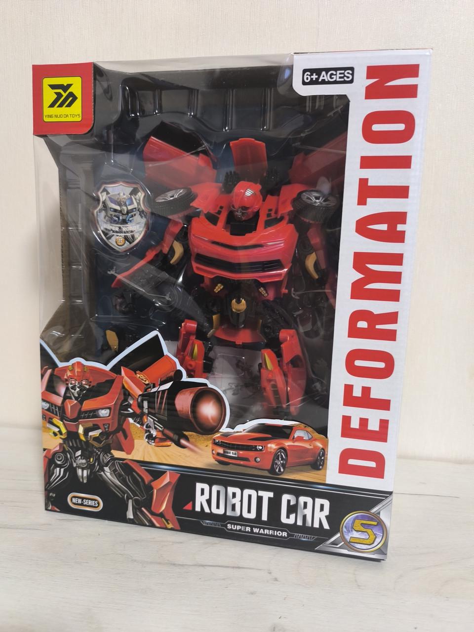 Трансформер Бамблбі Автобот 30 см Червоний - фото 2 Трансформер Бамблбі Автобот 30 см Червоний - фото 2