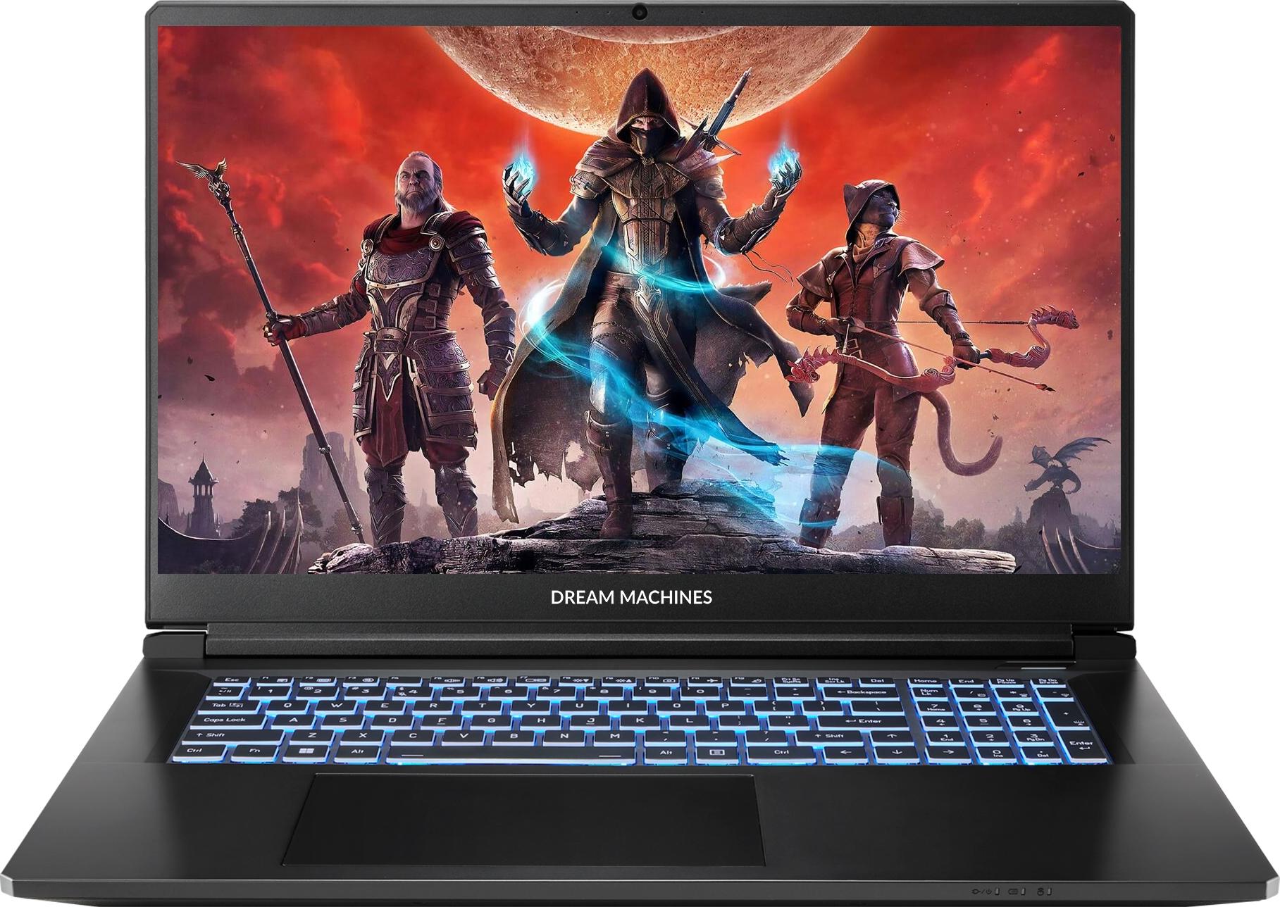 Ноутбук игровой Dream Machines RT5060-17 17,3" FHD AMD Ryzen AI 7 32 Гб DOS Черный (RT5060-17UA25) Ноутбук игровой Dream Machines RT5060-17 17,3" FHD AMD Ryzen AI 7 32 Гб DOS Черный (RT5060-17UA25)