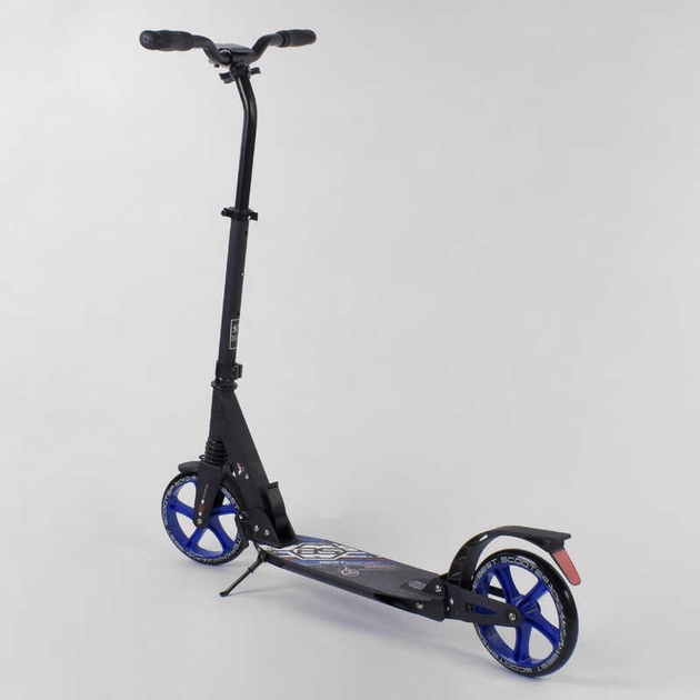 Самокат алюминиевый Best Scooter 73193/4 колеса PU/два амортизатора d колес 20 см (25157404)