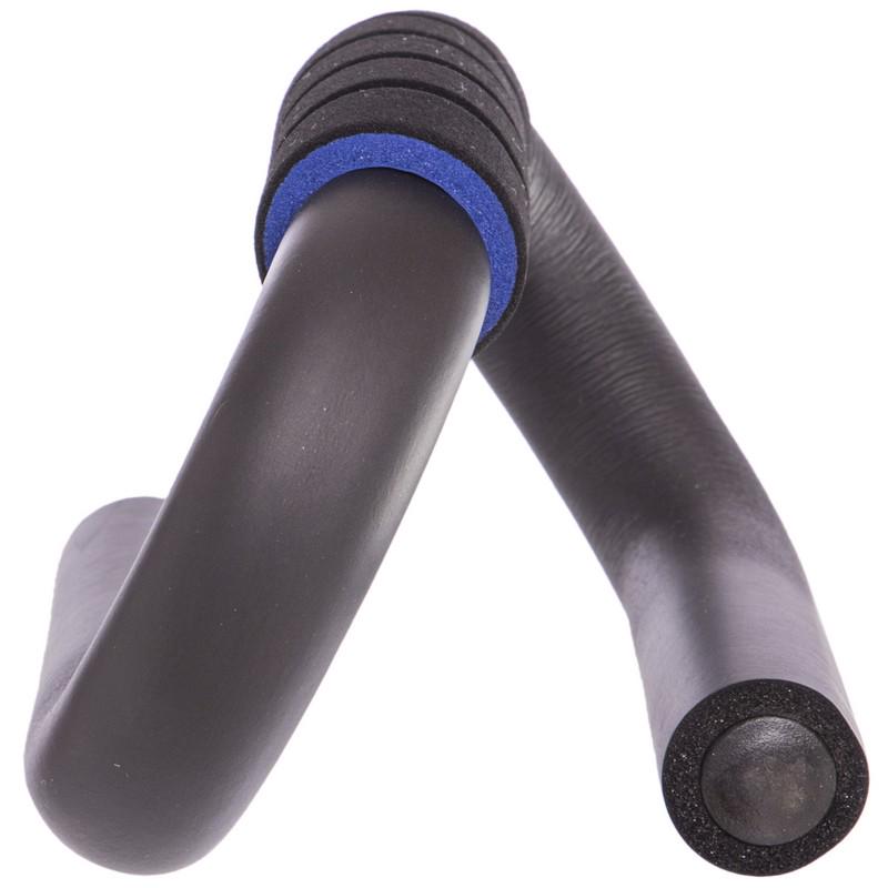 Упоры для отжиманий Zelart SP-Sport FI-3970 PUSH-UP BAR 11x21 см Серый (DR005723) - фото 3