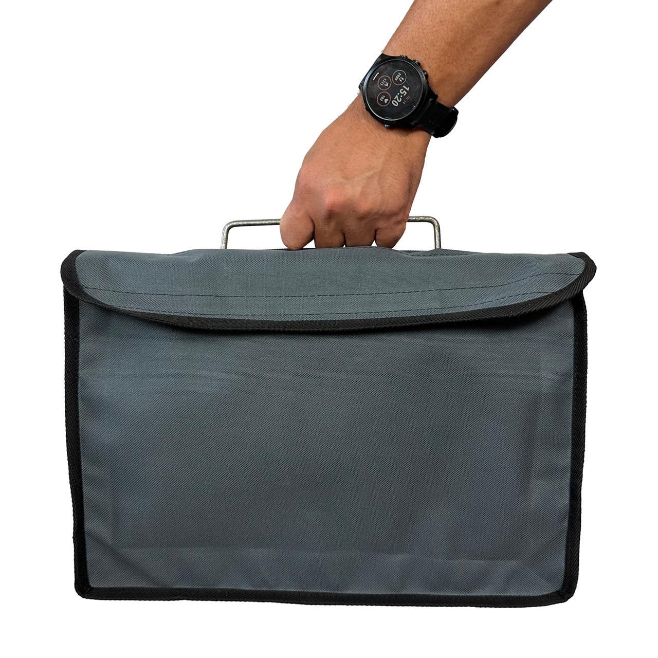 Чохол Metalzavod для мангалу Пегас на 6 шампурів 28х37х6 см Сірий (CHHL-MV6-GY) - фото 5