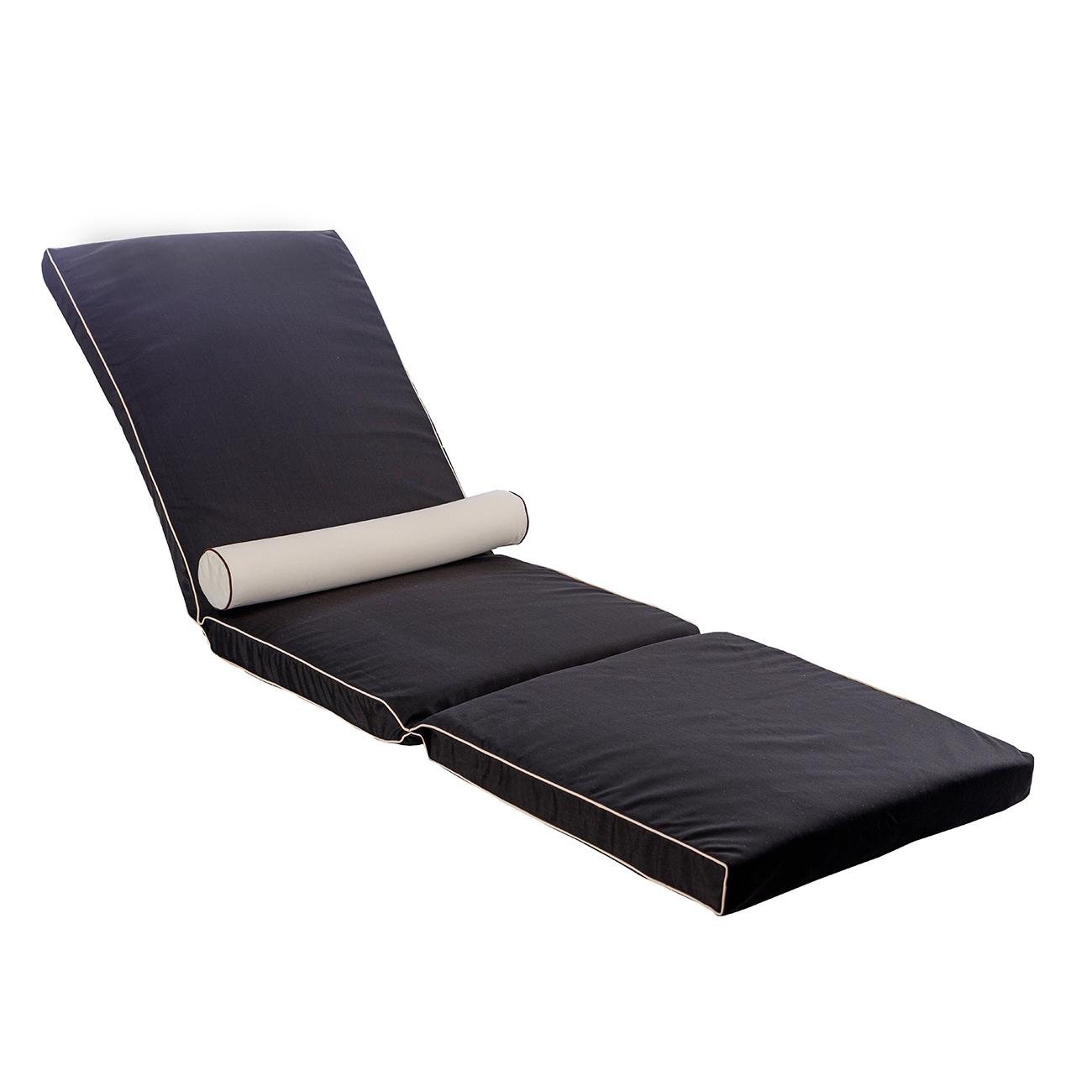 Матрац для шезлонга Ost-Fran CONFORT NEW 2700/2710 195x60х8 см Антрацит (3755) - фото 1 Матрац для шезлонга Ost-Fran CONFORT NEW 2700/2710 195x60х8 см Антрацит (3755) - фото 1