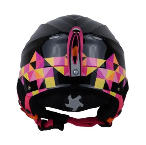 Лижний шолом PROPRO з малюнком L Чорний (ШГ-1005-63) - фото 2 Лижний шолом PROPRO з малюнком L Чорний (ШГ-1005-63) - фото 2