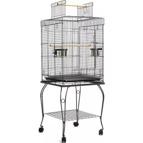 Клітка-вольер А80 для великих порід птахів 54х54х69 см з підставкою (30079757)