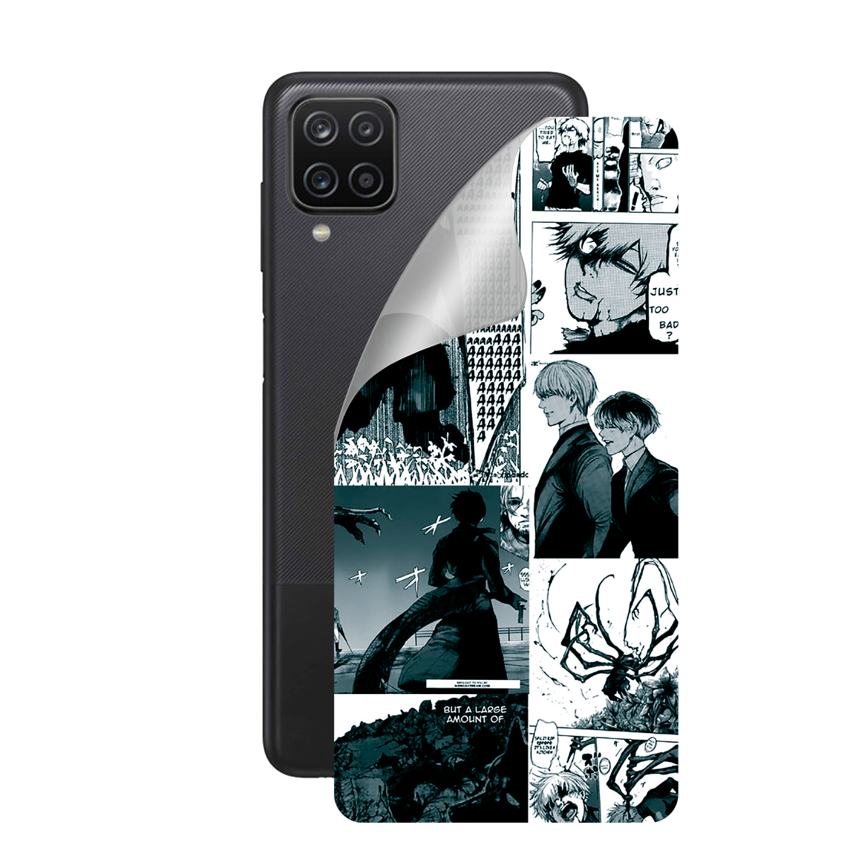 Полиуретановая пленка для Samsung Galaxy A12 серии Print Armor