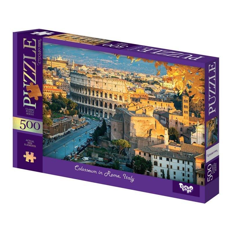 Пазлы классические Danko Toys Колизей в Риме 500 эл. Фиолетовый (IP-177-P-293)