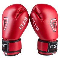 Боксерские перчатки CLUB FGT Flex 8oz Красный
