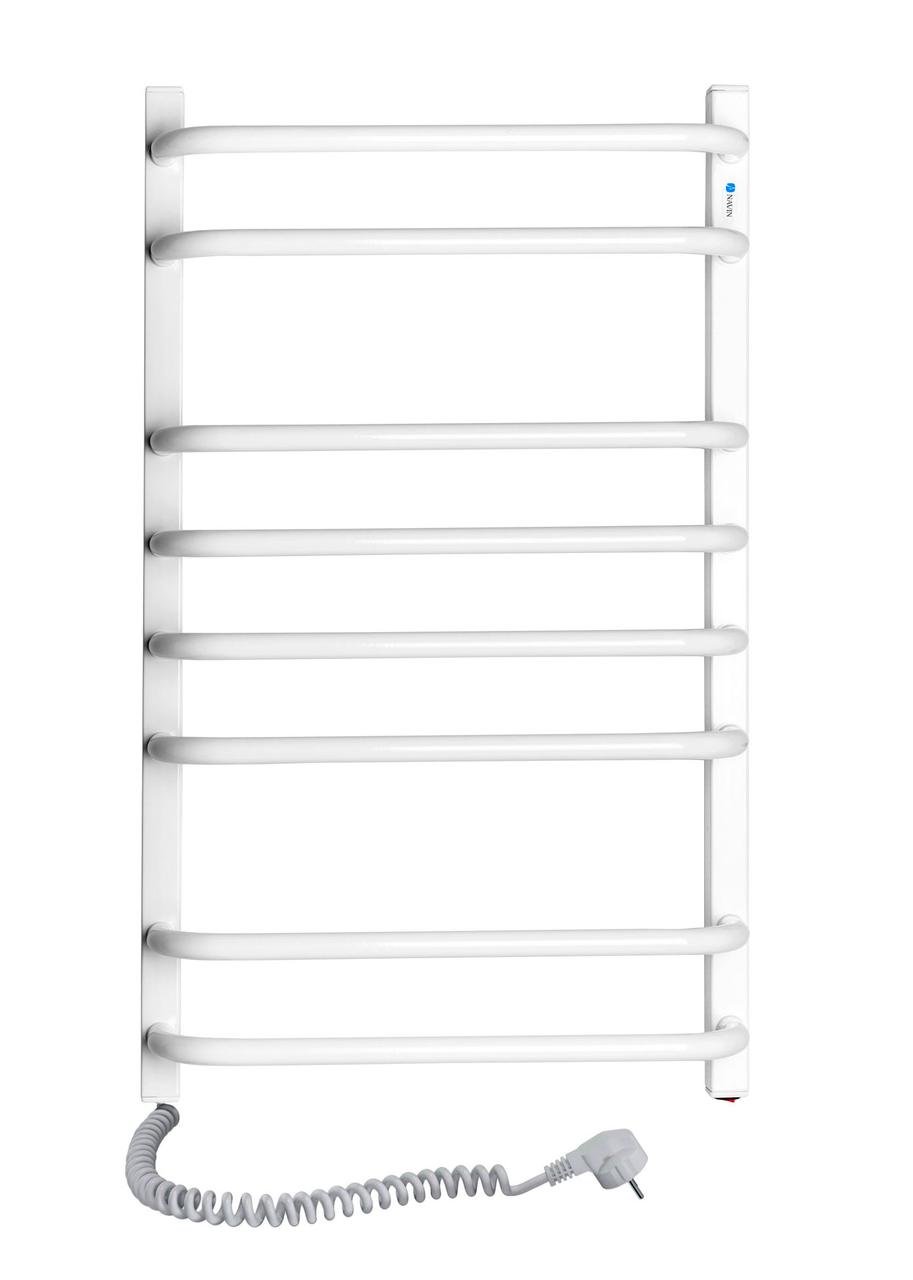 Рушникосушка електрична NAVIN Симфонія Квадро 480x800 мм вимикач праворуч