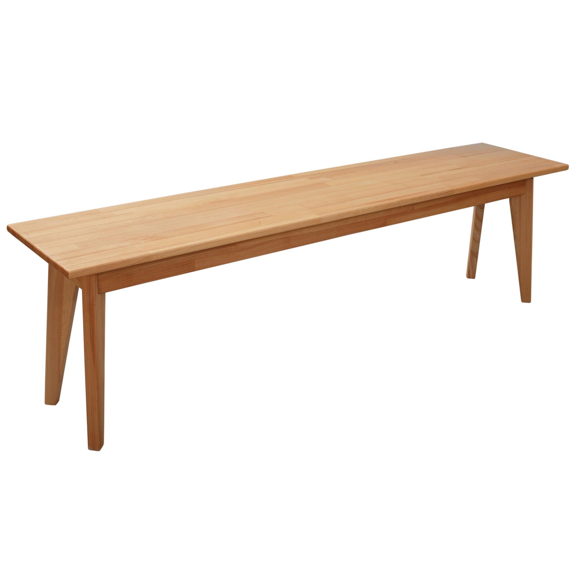 Лавка дерев’яна KROKWOOD HANS з масиву буку 1000x350x450 мм