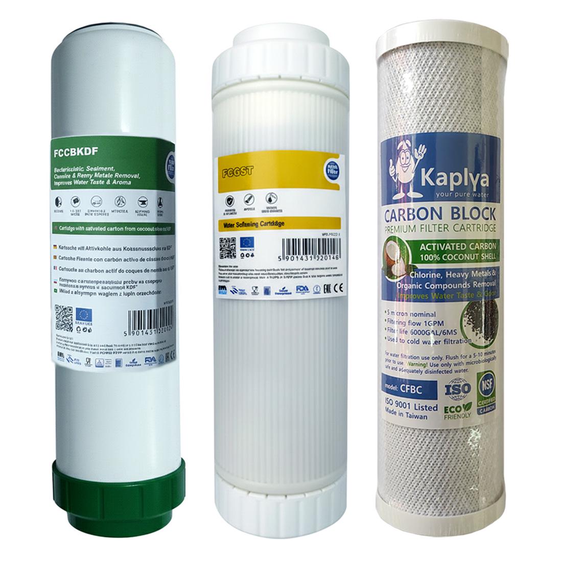 Набір картриджів Aquafilter Kaplya Жорсткість захист від бактерій (1770643328)