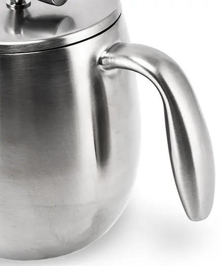 Френч-пресс с двойными стенками Bodum Bodum Columbia 500 мл матовый Хром (11055-57) - фото 5 Френч-пресс с двойными стенками Bodum Bodum Columbia 500 мл матовый Хром (11055-57) - фото 5