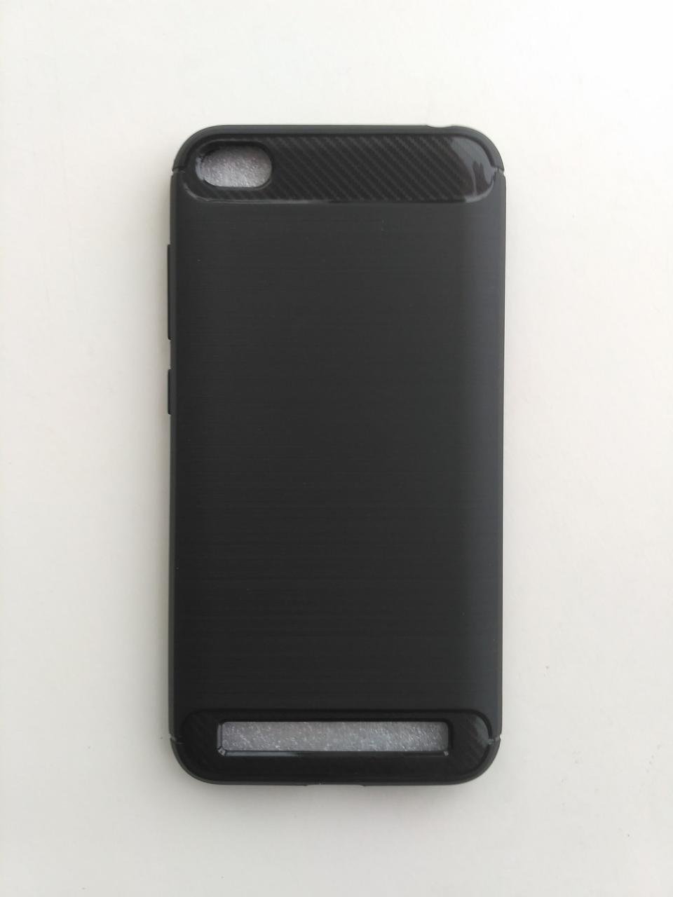 Силиконовый чехол Carbon Xiaomi Redmi 5a Черный 1228P