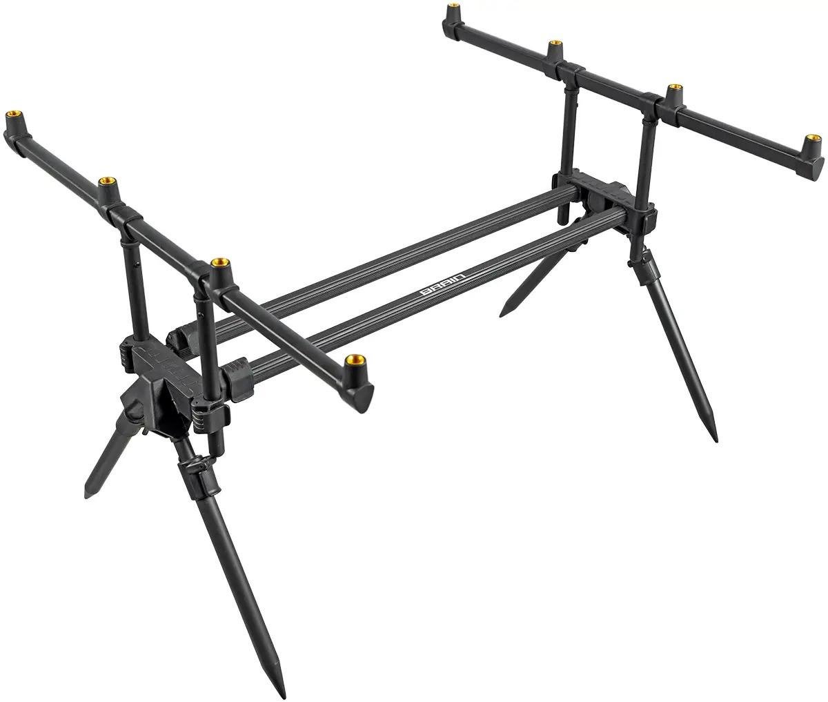 Род-под под 4 удилища Brain RP2 4 buzz bars and rod rests с двумя направляющими (2602884526)