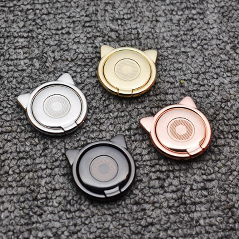 Кільце-тримач для смартфона Cat Чорний - фото 6 Кільце-тримач для смартфона Cat Чорний - фото 6