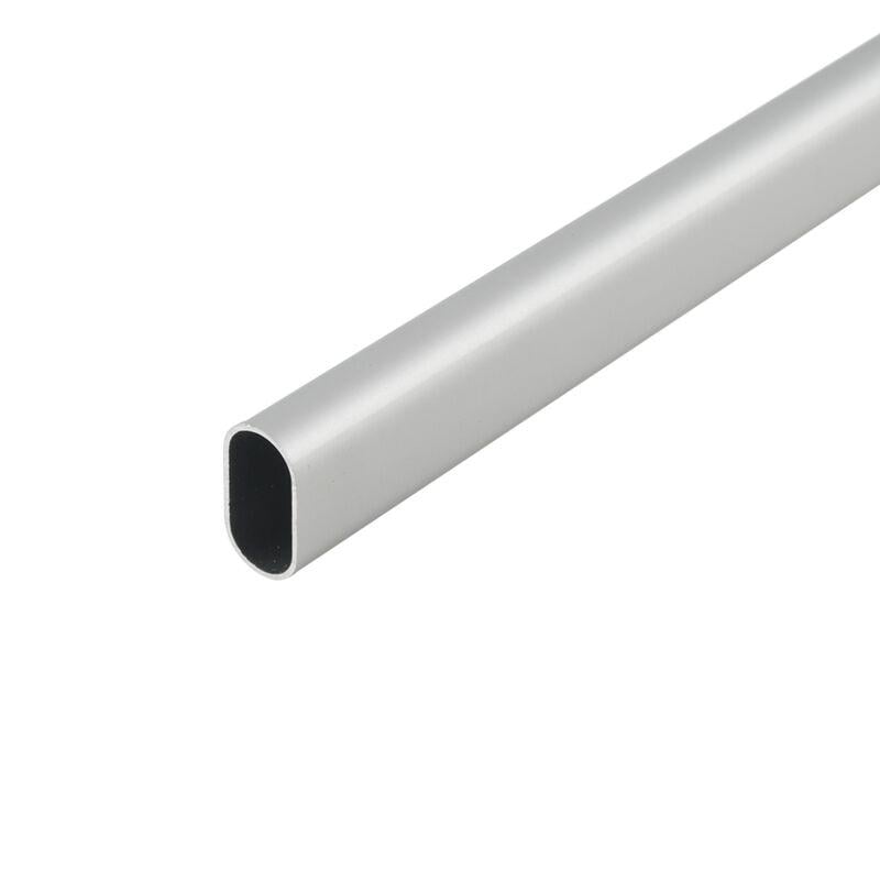 Труба овальна Ferro Fiori M 11090 30х15х3000 мм Матовий алюміній