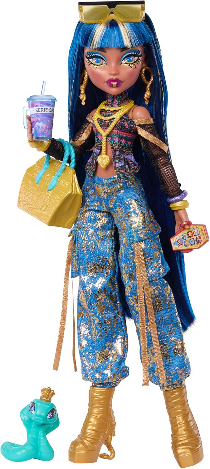 Лялька Monster High Cleo De Nile Fabulous Fashion Doll (31073849) - фото 3 Лялька Monster High Cleo De Nile Fabulous Fashion Doll (31073849) - фото 3