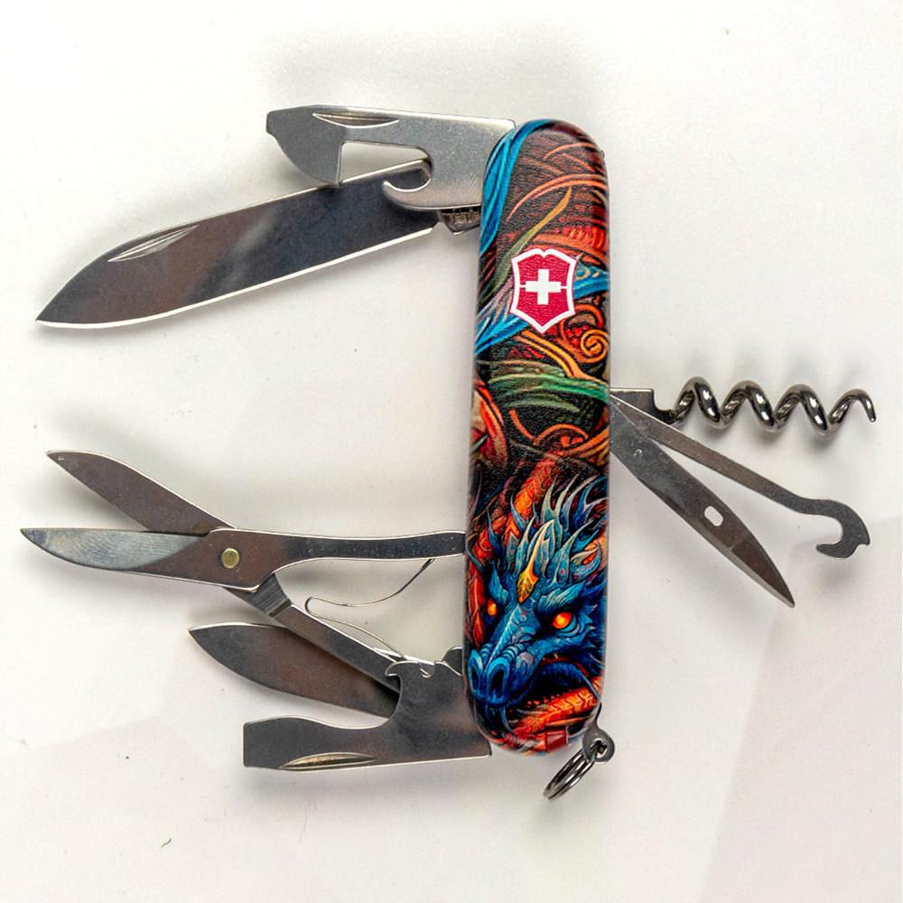 Мультитул Victorinox Climber Zodiac дракон сапфіровий 1.3703 (58-79-Vx13703.3_Z3290p)