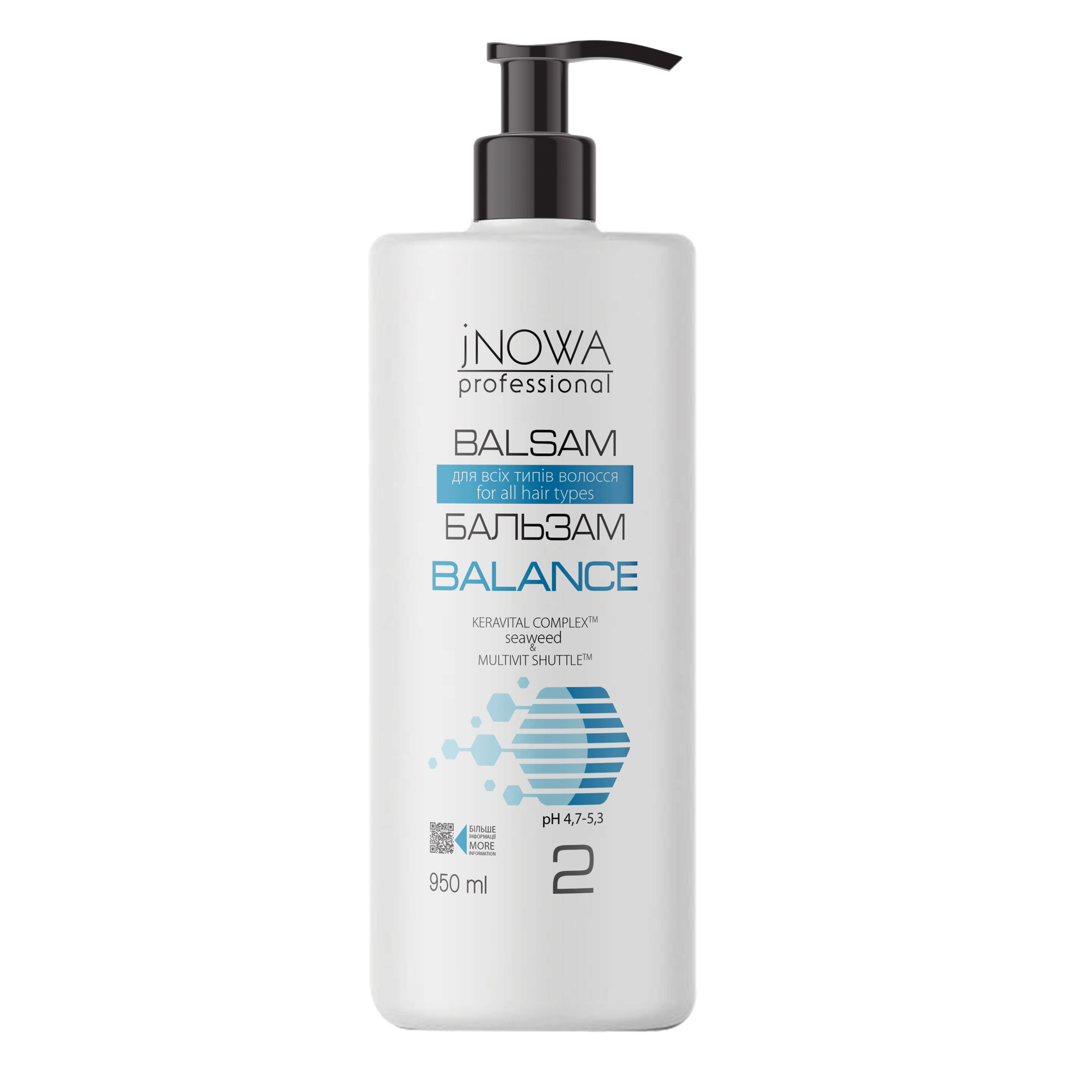 Бальзам jNOWA Professional Balance для всех типов волос 950 мл (29115)